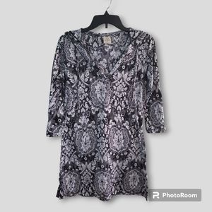 Balance by Marika yoga hoodie 3/4 sleeves, size M